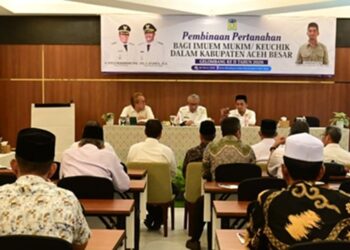 Aceh Besar Dorong Aparatur Gampong Cegah Sengketa Tanah Sejak Dini