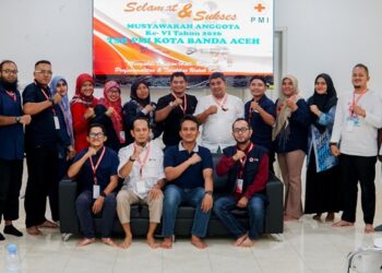 Munawardi Ismail Pimpin TSR PMI Banda Aceh Periode 2026-2028