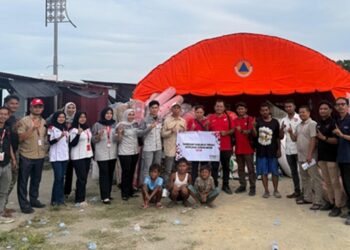 Capella Honda Salurkan Bantuan Darurat untuk Korban Kebakaran Kampung Jawa Lhokseumawe