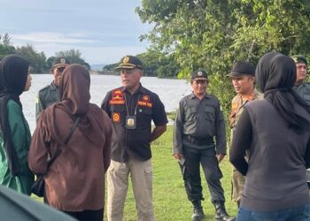 Cegah Pelanggaran Syariat, Satpol PP-WH Aceh Besar Patroli di Waduk Keliling