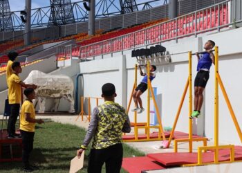 Polda Aceh Gelar Uji Jasmani Seleksi Akpol 2026, 76 Peserta Ikuti Tahapan di Stadion Harapan Bangsa