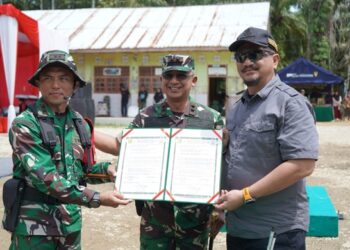 Tutup TMMD Ke-128 di Aceh Tamiang, Pangdam IM Tegaskan Kemanunggalan TNI-Rakyat untuk Bangun Desa