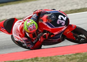 Ramadhipa Cetak Podium Perdana pada Debut Moto3 Junior di Barcelona