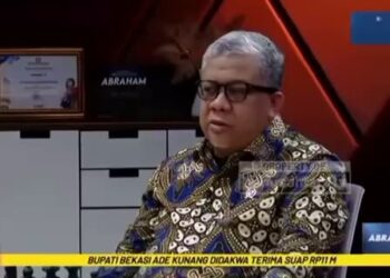 Wakil Menteri Perumahan dan Kawasan Permukiman (PKP) sekaligus Wakil Ketua Umum Partai Gelora Indonesia, Fahri Hamzah. FOTO/Tangkapan Layar. Ⓒ Hak cipta foto di atas dikembalikan sesungguhnya kepada pemilik foto