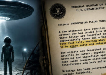 Dokumen FBI Ungkap ‘Makhluk Tinggi Empat Kaki Terlihat Keluar dari UFO'