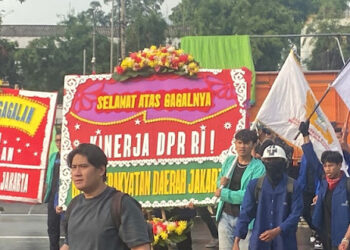 Demo Mahasiswa Ucapkan Selamat Atas Kegagalan Prabowo-Gibran