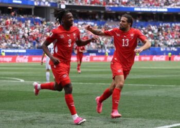 Swiss Bungkam Bosnia 4-1, Johan Manzambi Bersinar di Los Angeles