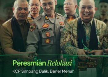Bank Aceh Syariah resmi mengoperasikan gedung baru Kantor Cabang Pembantu (KCP) di Simpang Balik, Kabupaten Bener Meriah, pada Senin, 8 Juni 2026. FOTO/Dok. BAS untuk HAI. Ⓒ Hak cipta foto di atas dikembalikan sesungguhnya kepada pemilik foto