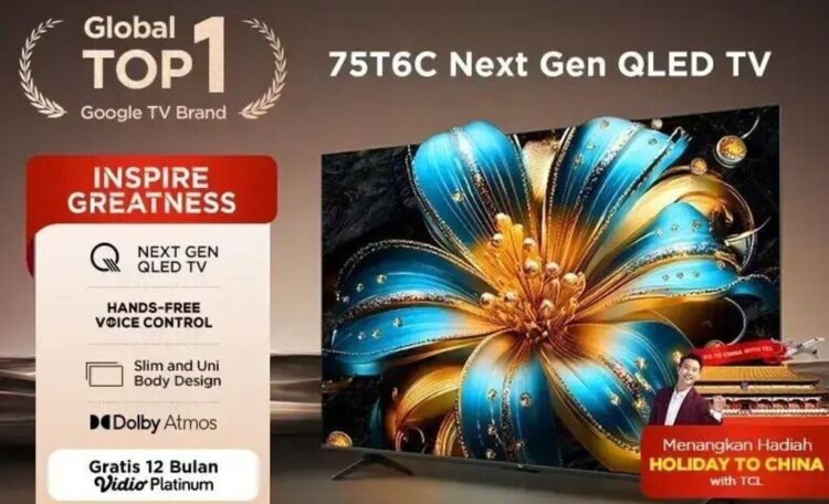 TV TCL. FOTO/Dok. TCL Official Store.