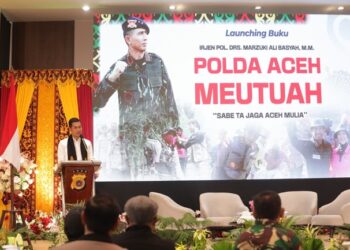 Sekda Aceh Apresiasi Peluncuran Buku “Polda Aceh Meutuah”