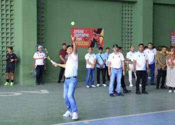 Sambut Hari Bhayangkara, 170 Atlet Ramaikan Turnamen Tenis Kapolda Aceh Cup 2026