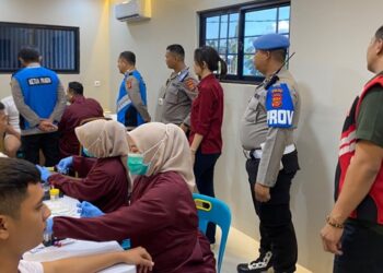 Kapolda Aceh Tinjau Tes Kesehatan Calon Bintara Polri di Klinik Bunda Thamrin