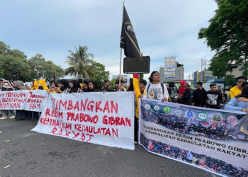 Mahasiswa Ternate Bergerak: Tumbangkan Rezim Prabowo-Gibran!