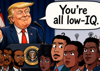 Trump Menghidupkan Kembali Rasisme dengan Kode Kotor "IQ Rendah"