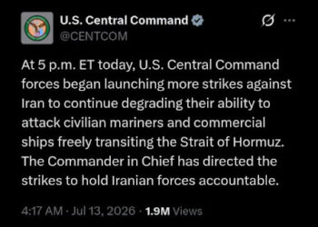 Amerika Lanjut Bombardir Iran