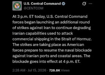 AS Serang Iran dan Tutup Akses Pelabuhan di Selat Hormuz