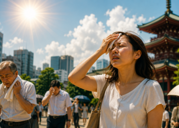 Gelombang Panas Ekstrem Landa Jepang, 4.580 Orang Dirawat akibat Heatstroke