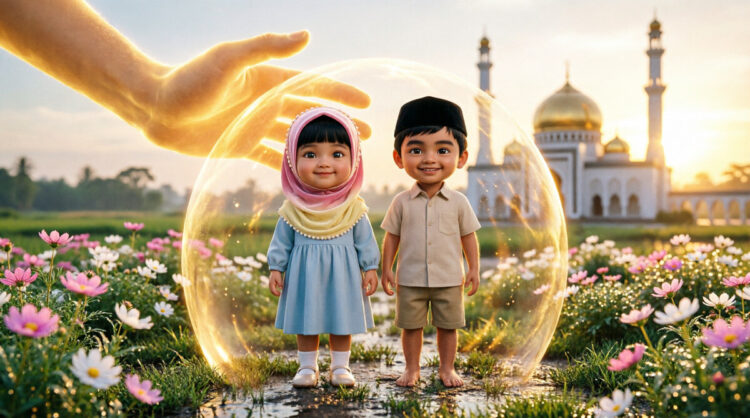 Ilustrasi Hari Anak Nasional (HAN) 2026. FOTO/AI for HAI.