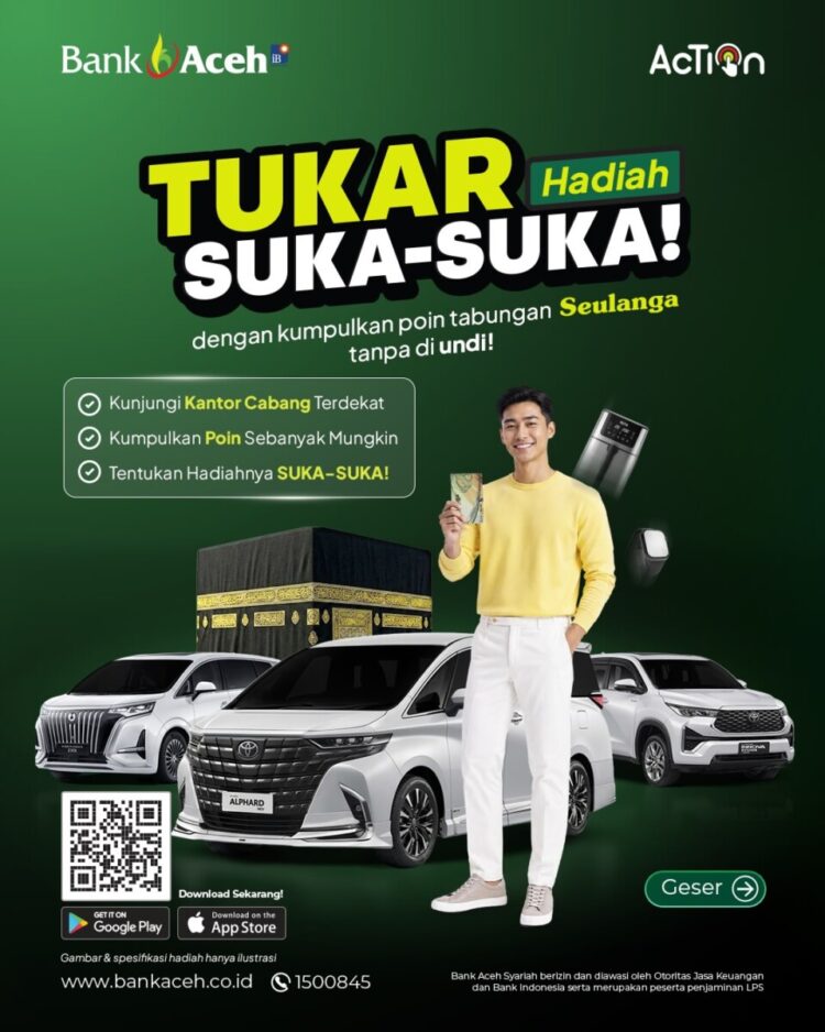 Tukar Hadiah Suka-Suka bagi Nasabah Tabungan Seulanga