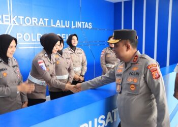 Kapolda Aceh Kunjungi Ditlantas, Tekankan Pelayanan Lalu Lintas yang Profesional dan Humanis