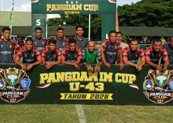 INMAZU FC Kalahkan BB LEGEND 2-1 di Piala Pangdam IM Cup 2026