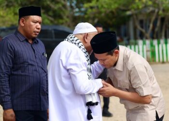 Wagub Aceh Silaturahmi ke Dayah Abu Paya Pasi, Perkuat Sinergi Pemerintah dan Ulama