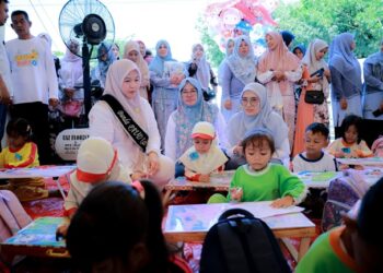 Pemkab Aceh Besar Hadirkan Keceriaan Hari Anak Nasional dengan Perlombaan dan Ruang Bermain
