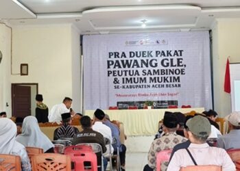 Pemkab Aceh Besar Sepakat Terus Perkuat Peran Lembaga Adat