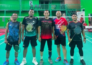 Turnamen Bulu Tangkis Ke-4 PB Rencong Aceh Dimulai, Sembilan Tim Berebut Gelar Juara