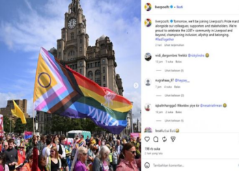 Liverpool FC Dukung Komunitas LGBT, Fans Kecewa dan Ramai-Ramai Unfollow