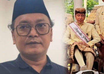 Juru Bicara PDI Perjuangan (PDIP), Guntur Romli. FOTO/Kolase.