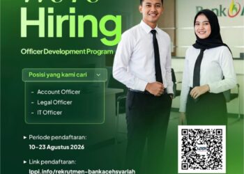 Bank Aceh Syariah Buka Lowongan Kerja