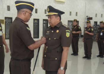 Satria Irawan Dilantik Jadi Asintel Kejati Aceh, Gantikan Ahmad Nuril Alam