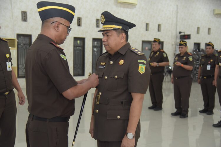Satria Irawan Dilantik Jadi Asintel Kejati Aceh, Gantikan Ahmad Nuril Alam