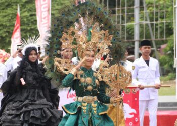 49 Sekolah Meriahkan Karnaval HUT ke-81 Kemerdekaan RI di Sabang