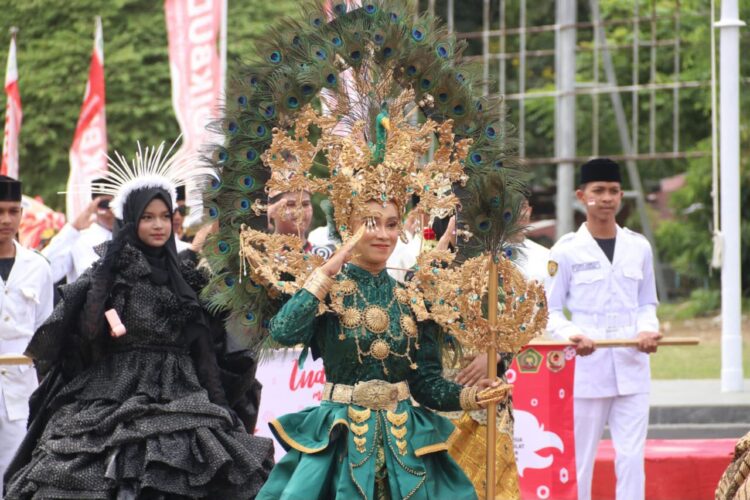 49 Sekolah Meriahkan Karnaval HUT ke-81 Kemerdekaan RI di Sabang