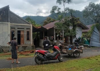 Angin Kencang Porak-porandakan Rumah Warga di Lhoong Aceh Besar, Satu Unit Rusak Berat