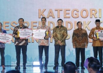 Pemerintah Aceh Raih Apresiasi Kategori Akses Penduduk ke Layanan Pendidikan
