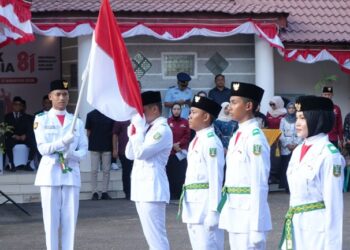 Wali Kota Sabang Kukuhkan 23 Paskibraka 2026, Siap Kibarkan Sang Merah Putih