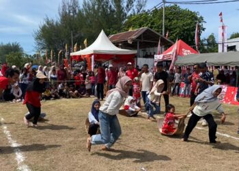 Peringati HUT ke-81 RI, Warga Meunasah Papeun Meriahkan Kemerdekaan dengan Beragam Lomba