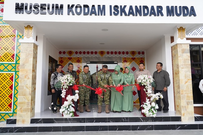 Resmikan Museum Kodam Iskandar Muda, Pangdam IM: Pusat Edukasi Sejarah dan Inspirasi
