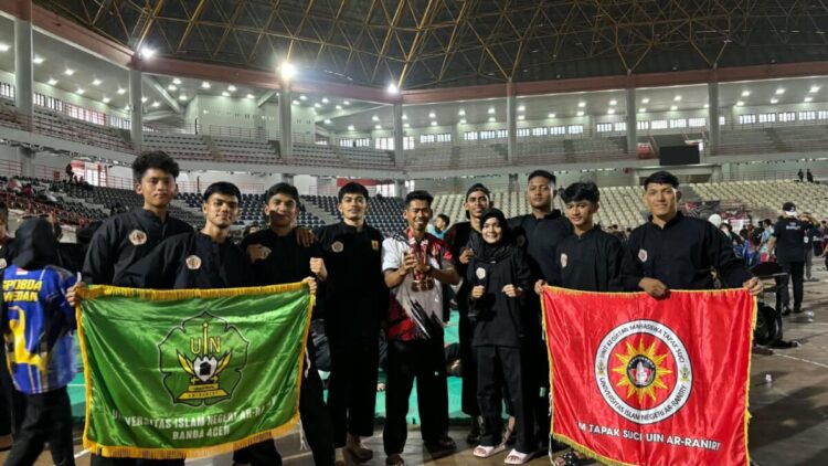 UKM Tapak Suci UIN Ar-Raniry Borong Medali di Sumut Open Pencak Silat Tournament 2026