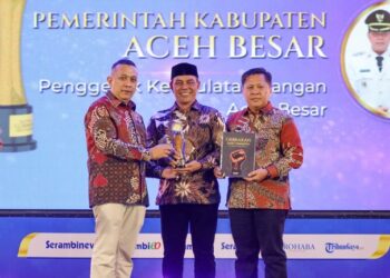 Pemkab Aceh Besar Raih Serambi Awards 2026 Kategori Penggerak Kedaulatan Pangan