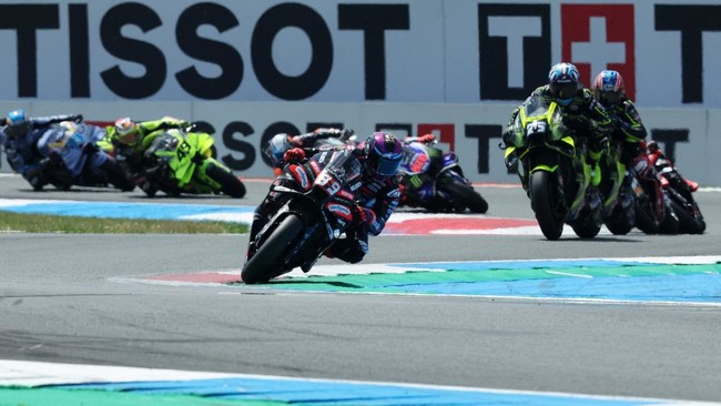 Jorge Martin Juara Sprint Race MotoGP Inggris 2026, Marc Marquez Terpuruk di Posisi Kesembilan