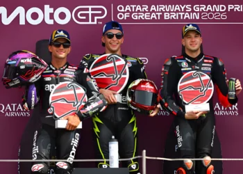 Raul Fernandez Juara MotoGP Inggris 2026, Jorge Martin dan Bezzecchi Lengkapi Podium