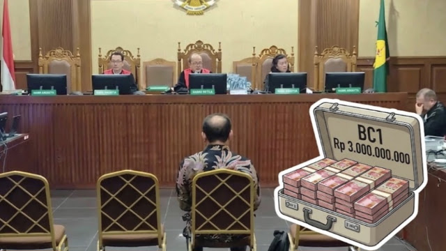 Kode Suap Blueray Cargo 'BC1' Diduga untuk Dirjen Bea Cukai, Terima Rp3 Miliar Setiap Bulan