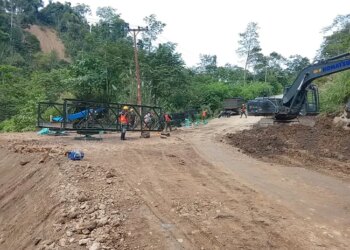Progres Pembangunan Jembatan Bailey Belang Panu Bener Meriah Capai 55 Persen