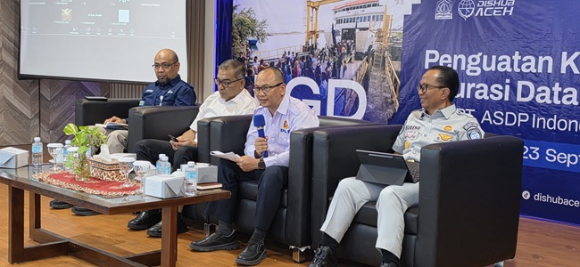KSOP Malahayati Bersama Dishub Aceh dan PT ASDP Gelar FGD Bahas Validitas Manifes Penumpang