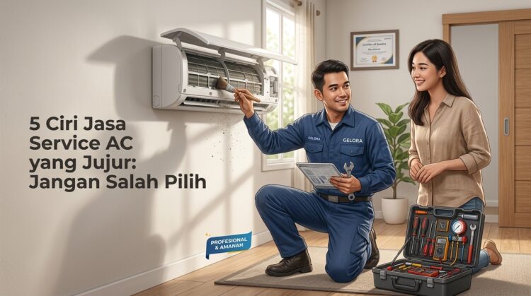 5 Ciri Jasa Service AC yang Jujur, Jangan Sampai Salah Pilih. FOTO/AI untuk HAI.