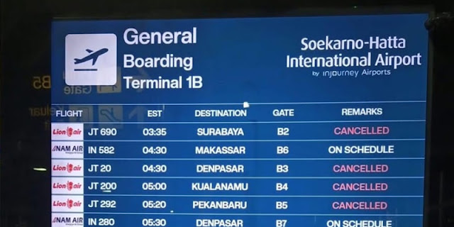 Breaking News: Bandara Soeta Ditutup!